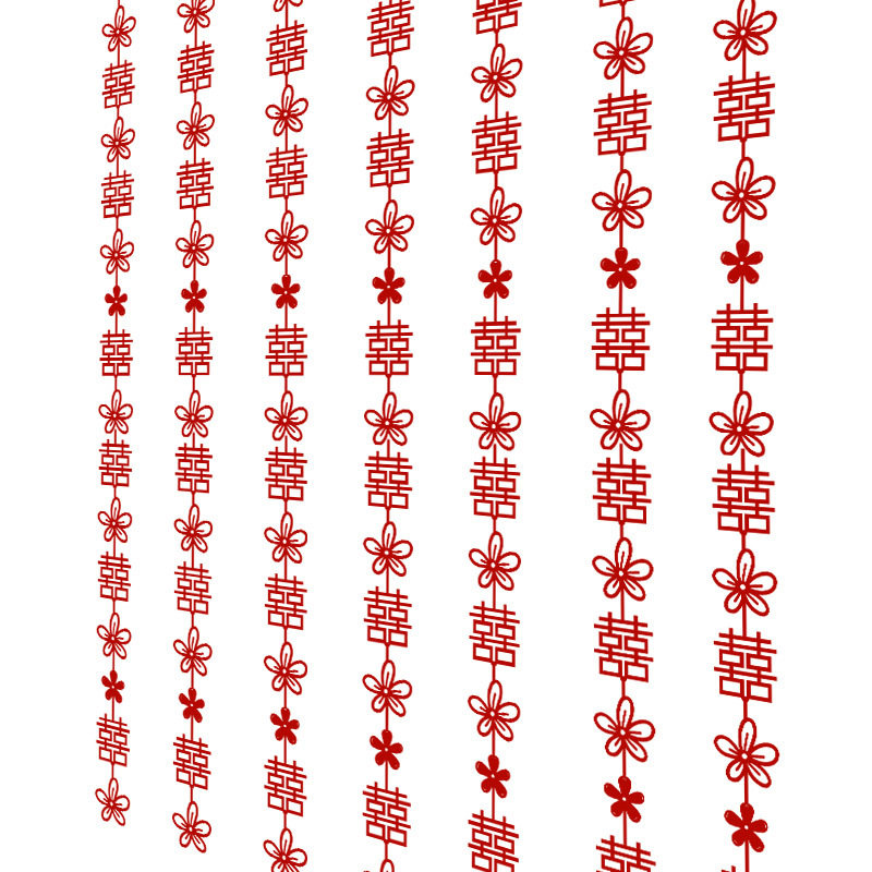 Esküvői szoba rendező készlet díszes függönyökkel és esküvői függő díszekkel (Anyag: nem szövött textil; Kategória: helyszín rendező kellékek; Alkalmas: esküvői ünnepség; Anyag típus: szalag)