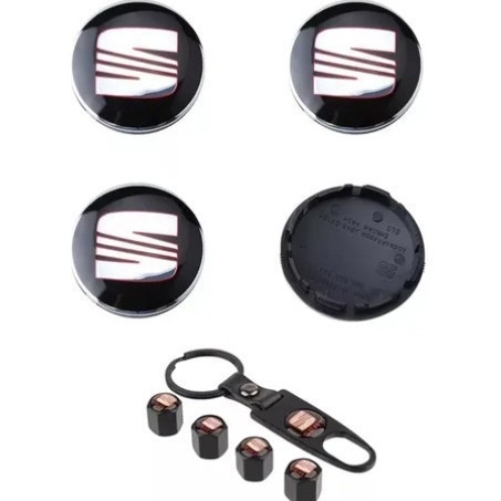 Κάλυμμα βαλβίδας για VW κεντρικό κάλυμμα ζάντας – ABS + αλουμίνιο, Συμβατό με όλα τα μοντέλα Volkswagen, Προέλευση Κίνα, Χωρίς παραμετροποίηση