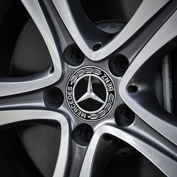Капачка за центъра на колелото Mercedes-Benz с лого, Част номер 2433210Z5810H0