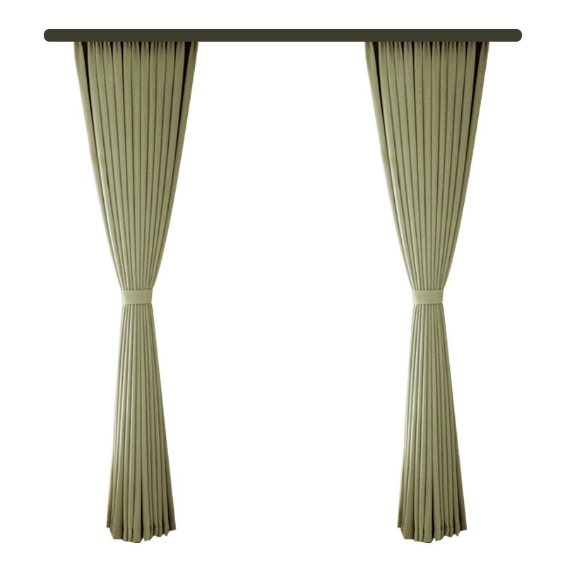 Zatemňujúca látka na závesy, chenille s vzorom herringbone, 100% polyester, jacquard a flocking, prispôsobiteľné