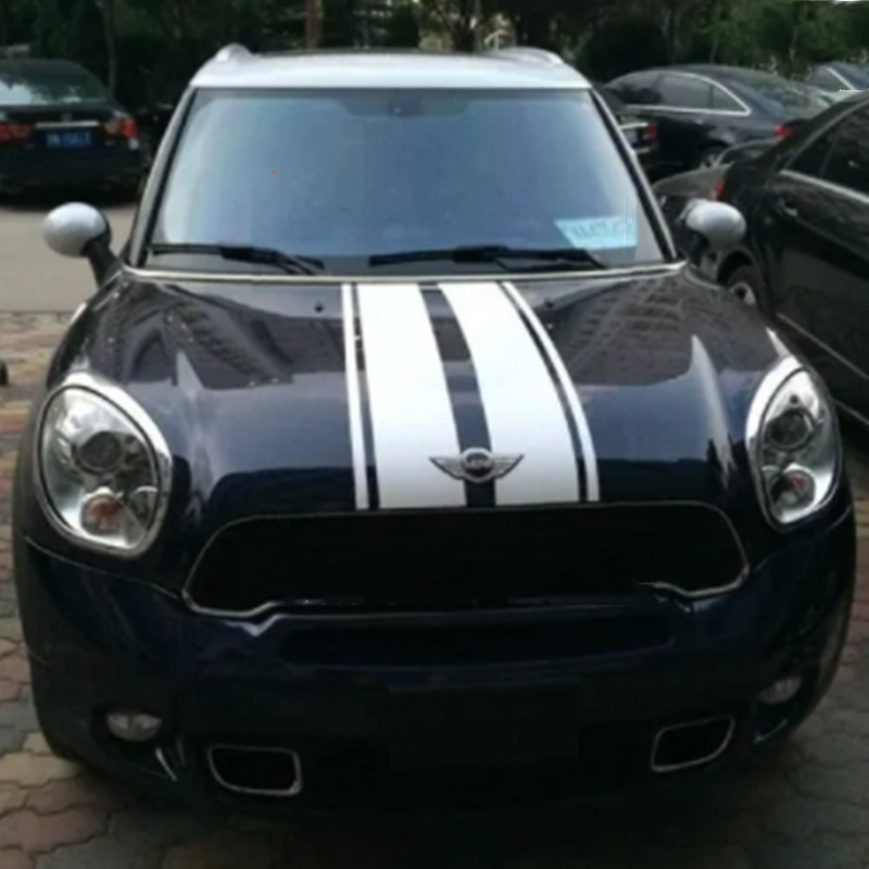 Naljepnica za karoseriju Mini, kompatibilna s modelima R56/R61 F54/F55/F56 R60/R61 F60, grafički stil, papirnati materijal, prilagodljivo, Mi Shule