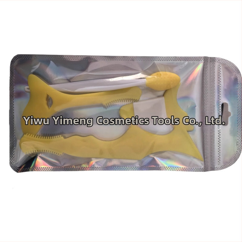 Ming Kou silikónový pomocník na make-up očí – set na nanášanie lícovej farby, očnej linky, obočia a rúžu (3 roky trvanlivosti)