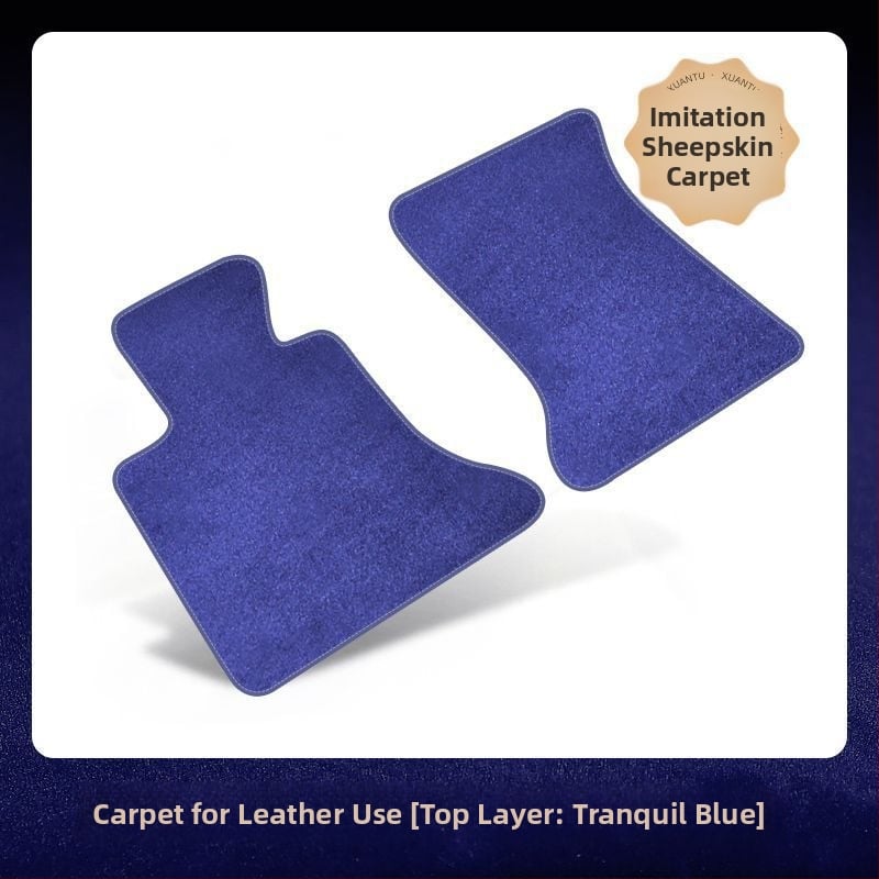 Ford-kompatibilna auto prostirka s gornjim slojem kašmir boje, protuklizna, bez prilagodbe, tip tepiha