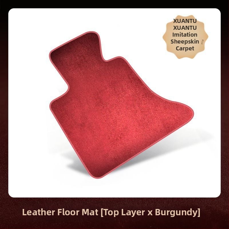 Ford-kompatibilna auto prostirka s gornjim slojem kašmir boje, protuklizna, bez prilagodbe, tip tepiha