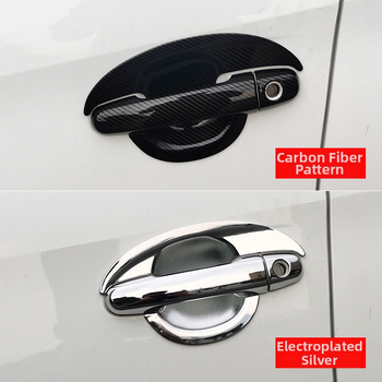 Vios FS vonkajšia rukoväť dverí (door bowl) – ABS elektroplatňa, vzor karbónových vlákien, Kód produktu: Vios Door Bowl, Značka: Just Right