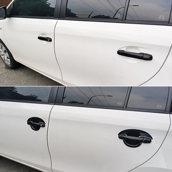 Vios FS külső ajtó kilincs (door bowl) – ABS elektroplatolt felület, karbonmintás textúra, Termék kód: Vios Door Bowl, Márka: Just Right