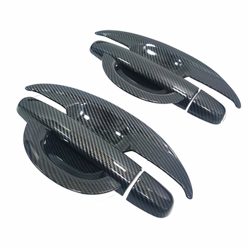 Vios FS külső ajtó kilincs (door bowl) – ABS elektroplatolt felület, karbonmintás textúra, Termék kód: Vios Door Bowl, Márka: Just Right