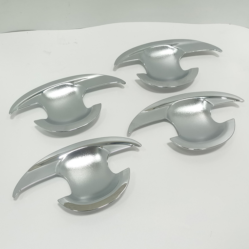 Vios FS külső ajtó kilincs (door bowl) – ABS elektroplatolt felület, karbonmintás textúra, Termék kód: Vios Door Bowl, Márka: Just Right