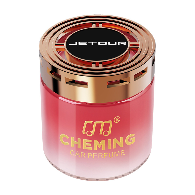 Car Chirping Gardenia automobilni ukras parfema za središnju konzolu, stakleni držač parfema, 100–200 ml, dugotrajni miris