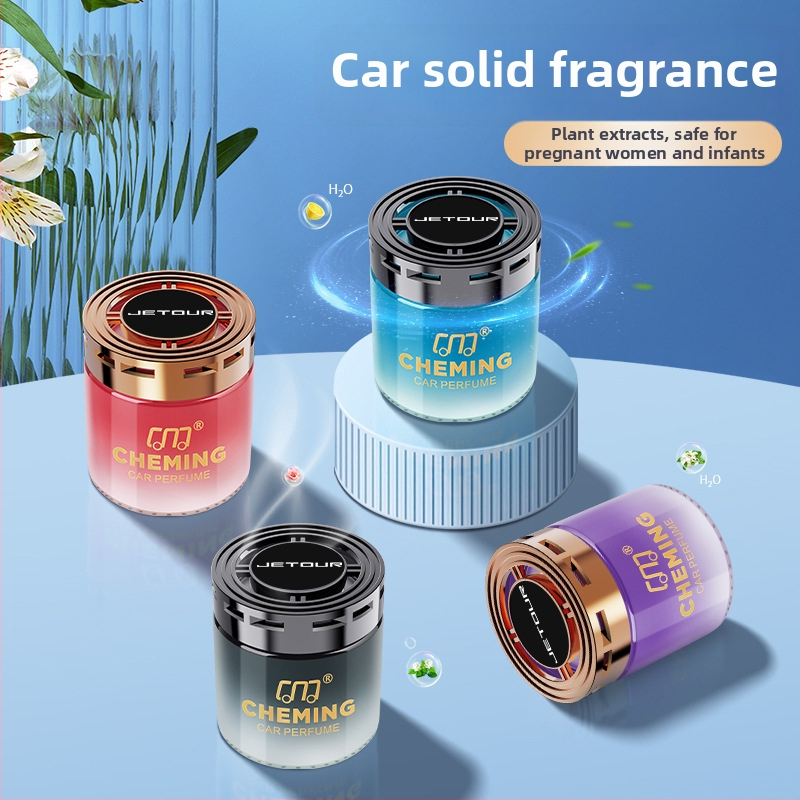 Car Chirping Gardenia automobilni ukras parfema za središnju konzolu, stakleni držač parfema, 100–200 ml, dugotrajni miris