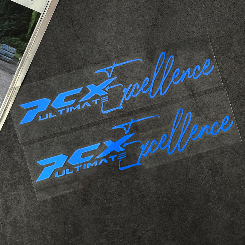 Folie decorativă pentru caroseria Honda PCX – model PCX, material etichetă autoadezivă, montaj cu adeziv (PCX, Etichetă, Adeziv)