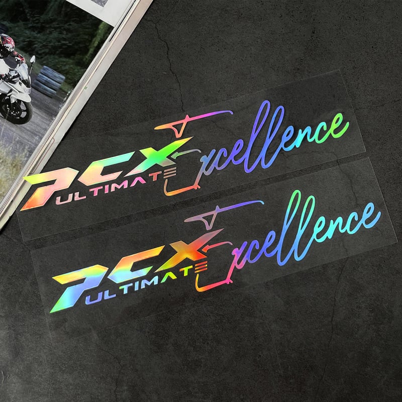 Folie decorativă pentru caroseria Honda PCX – model PCX, material etichetă autoadezivă, montaj cu adeziv (PCX, Etichetă, Adeziv)