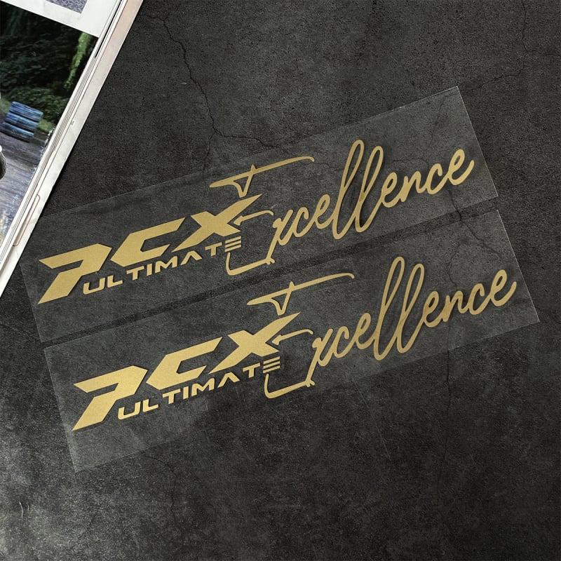 Folie decorativă pentru caroseria Honda PCX – model PCX, material etichetă autoadezivă, montaj cu adeziv (PCX, Etichetă, Adeziv)