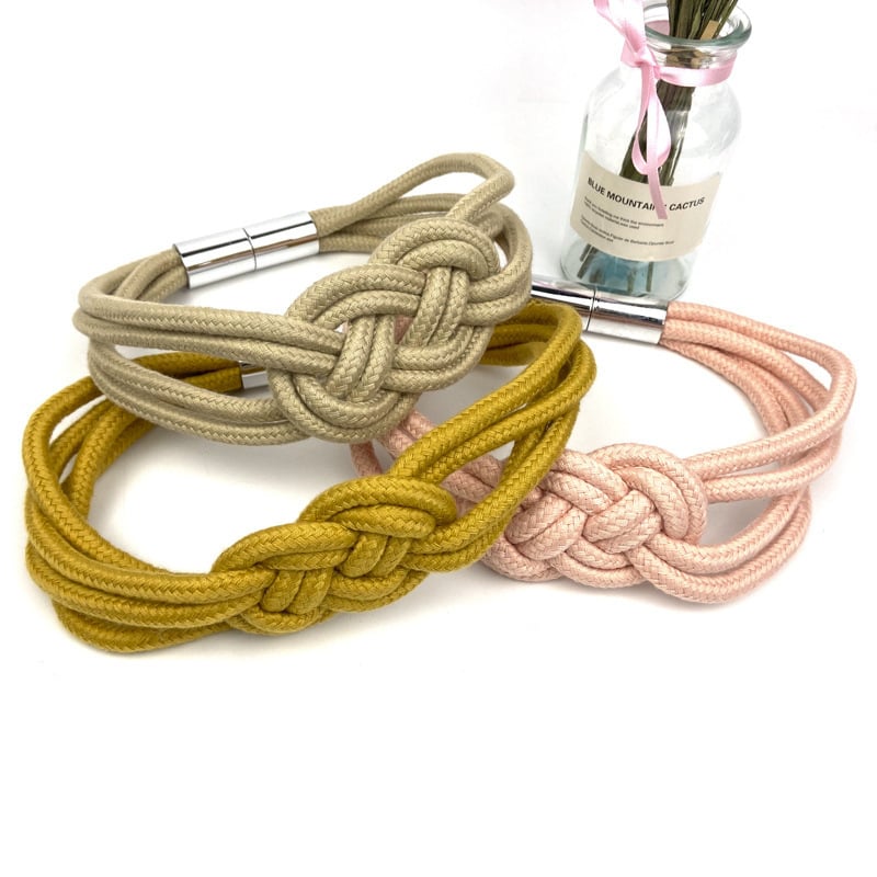 Șnururi pentru perdele cu cataramă magnetică – Aoqian, acrilic și bumbac, stil modern minimalist