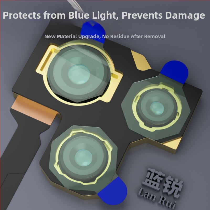 Blue Sharp Film na ochranu objektívu telefónu – Lepiaci prachotesný film, pre nástroje na opravu telefónov