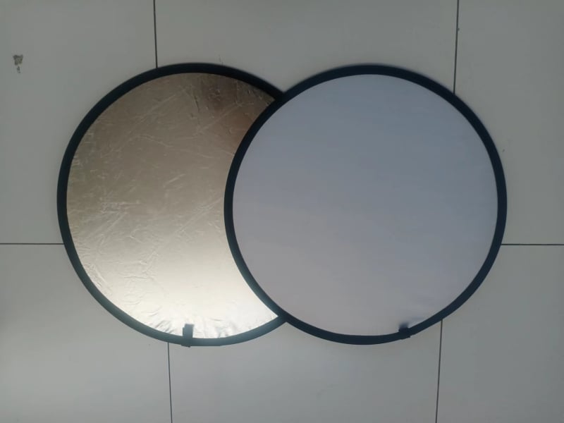Prenosný dvojitý reflektor s panelom pre keying pre fotografovanie a živé vysielanie — 350 g, vysokokvalitná tkanina