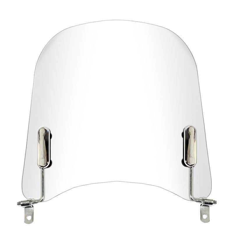 Capac parbriz pentru scuter electric, material PC, imprimare logo