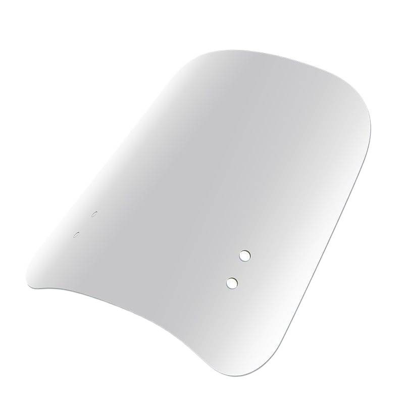 Capac parbriz pentru scuter electric, material PC, imprimare logo