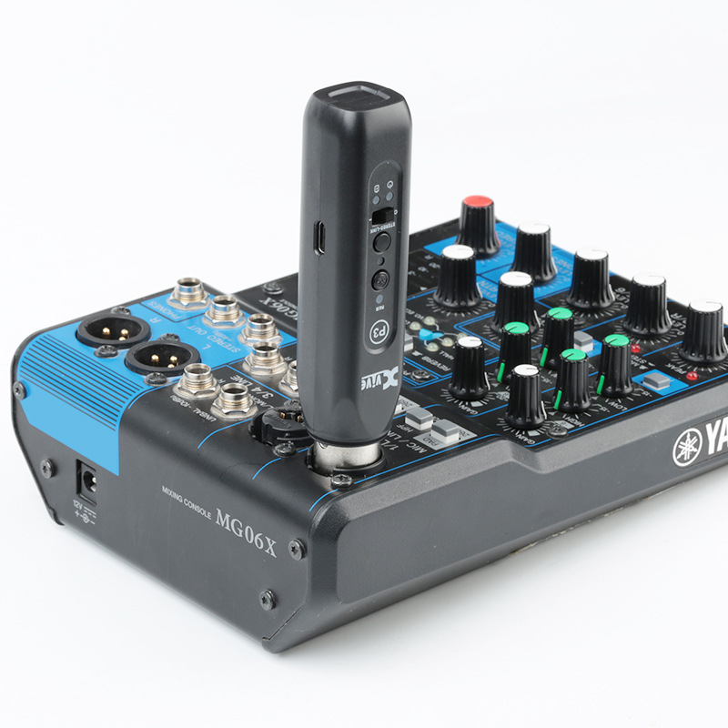 Xvive P3 bežični audio prijemnik za mikser i elektroničke klavijature, Bluetooth 5.3