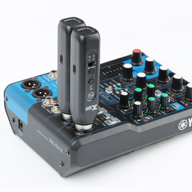 Xvive P3 bežični audio prijemnik za mikser i elektroničke klavijature, Bluetooth 5.3