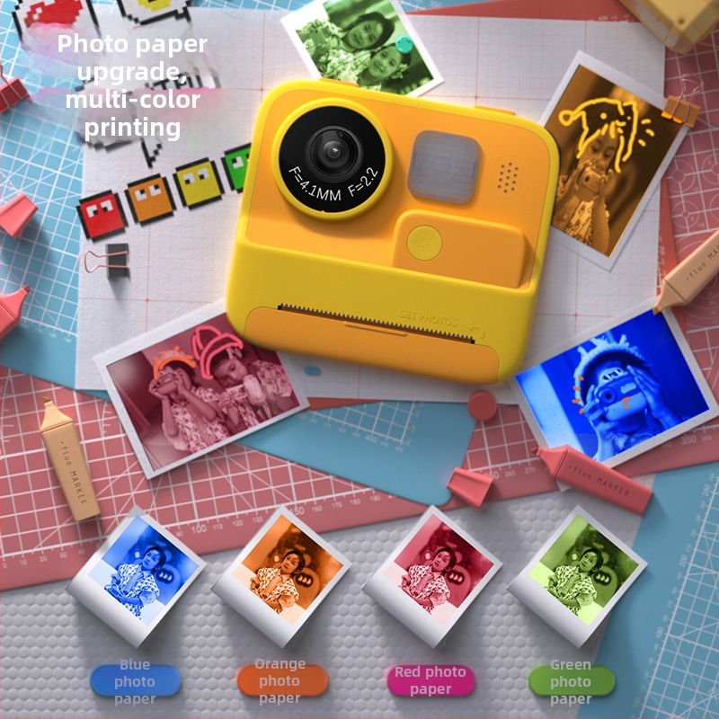 K27 Detská tlačová kamera s 2.0 palcovým IPS LCD, 26MP senzor, TF karta, ABS+PC telo, tlačová funkcia