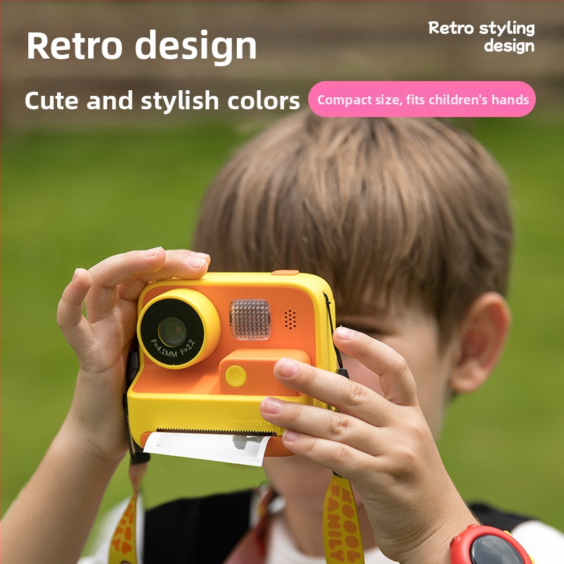 K27 Detská tlačová kamera s 2.0 palcovým IPS LCD, 26MP senzor, TF karta, ABS+PC telo, tlačová funkcia