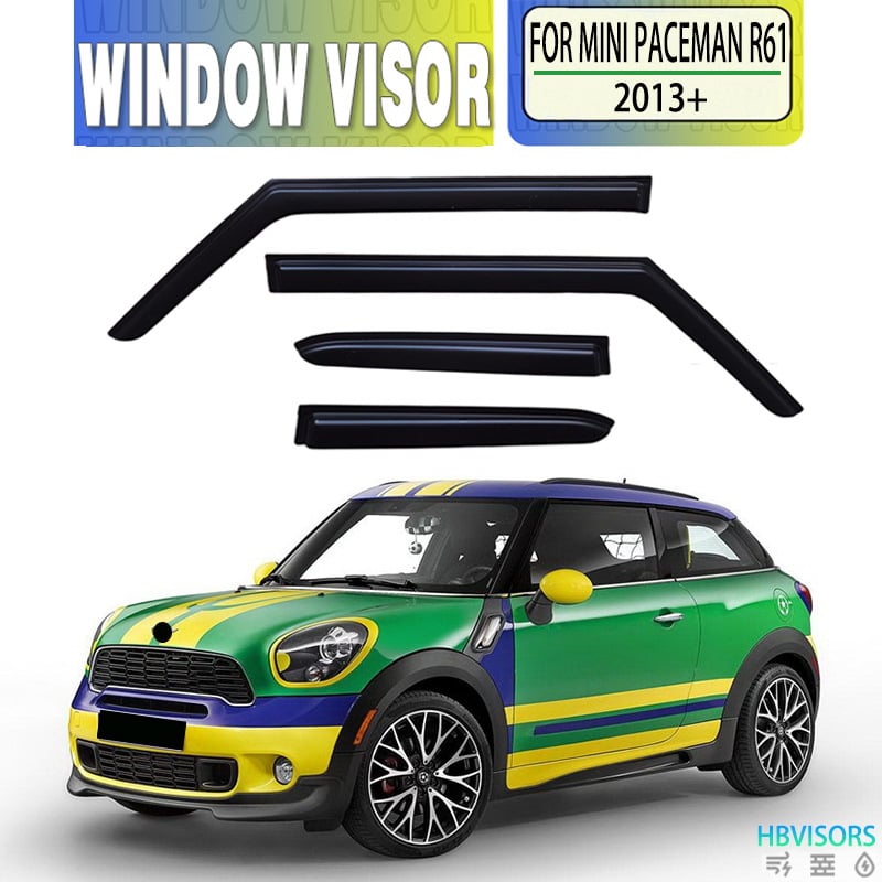 MINI Paceman R61 2013+ kišni deflektori za prozore — Black Samurai