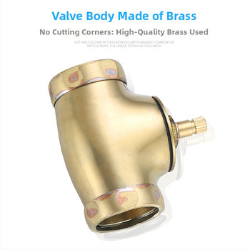 Rýchly otvárací splachovací ventil na toaletu pre squat toalety, 1 palec výstup, 15 s splachovanie, meď, bez napájania