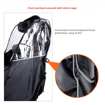 Detská pláštenka na zadné sedadlo bicykla – nepremokavá, kapacita 50, unisex