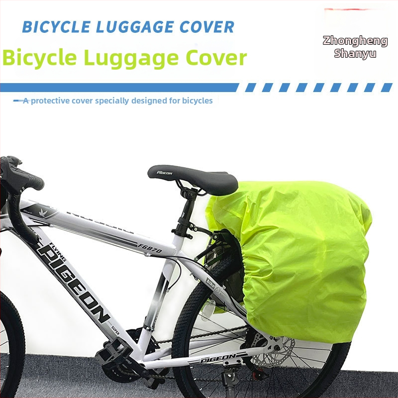 Dažďový kryt na bicykel pre pannier tašky — Oxford látka; Vhodné pre cyklistiku, turistiku a kempovanie; Vlastné logo; Vlastné tkaniny