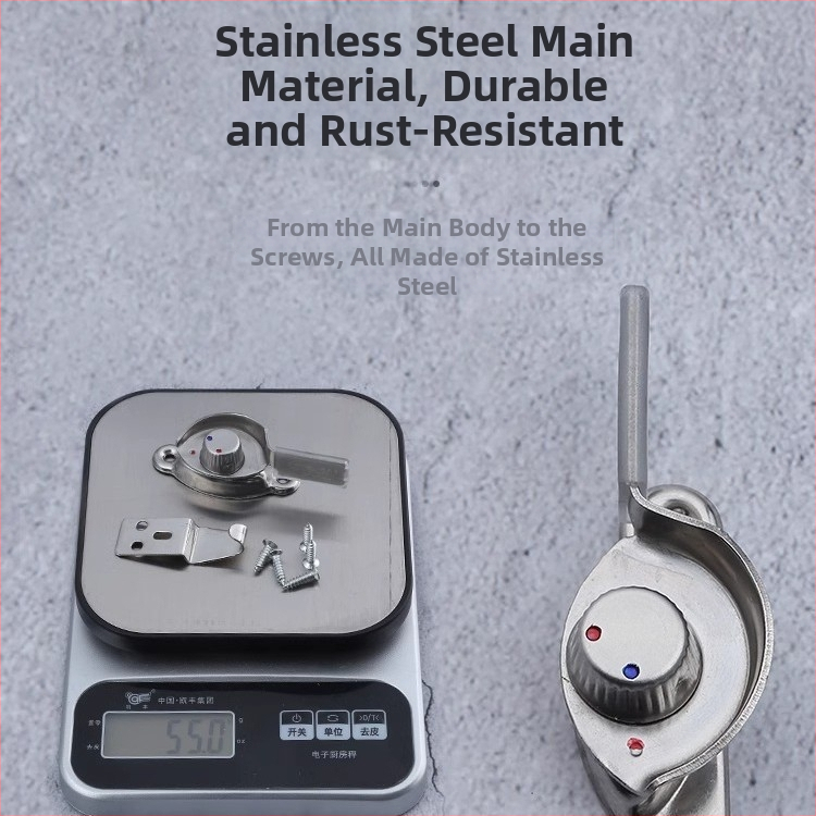 Crescent lock — model Z5LW9_1637382257207; materiál: nerezová oceľ; značka: The First Force; štýl: moderný a minimalistický; univerzálne použitie.