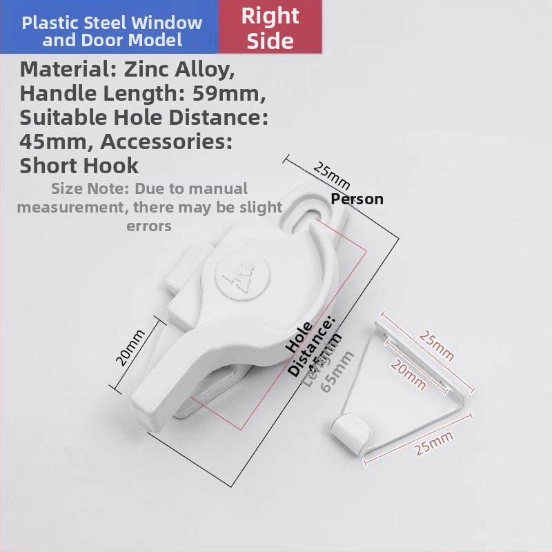 Crescent lock — model Z5LW9_1637382257207; materiál: nerezová oceľ; značka: The First Force; štýl: moderný a minimalistický; univerzálne použitie.