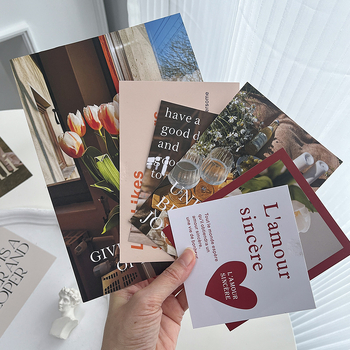 Carte Foto în Stil Francez – Artă de Living pentru Dormitor sau Cămin, Decor de Perete în Stil Ins Retro; hârtie acoperită, 30 g, lansat în 2023.3