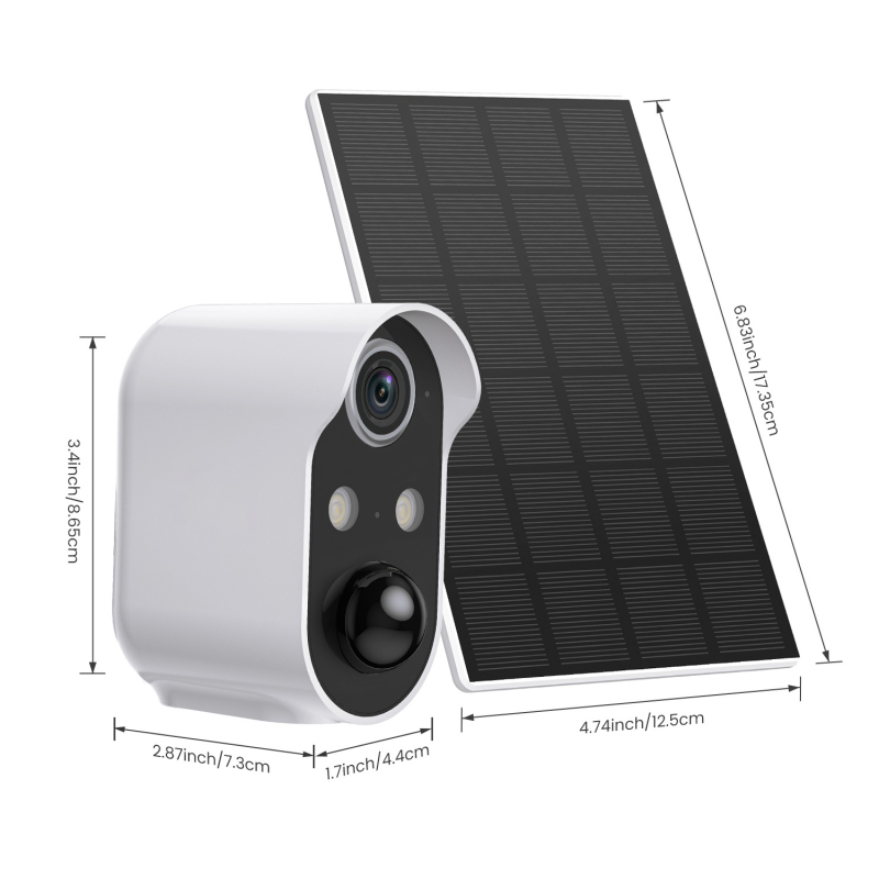 IP kamera beltéri és kültéri használatra, elektronikus zoom, -20°C-tól 65°C-ig, IP65 vízálló