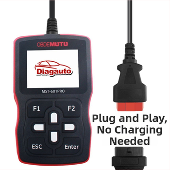 Motocykel Diagnostický skener MST-601PRO – podpora OBD-NIV, kompatibilita s Honda/Suzuki/Yamaha/Delphi, napájanie 12–14V, prevádzková teplota 0–40°C