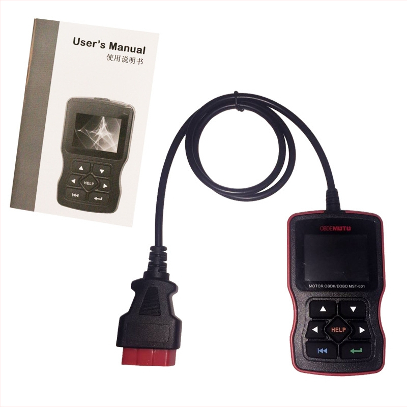 Motocykel Diagnostický skener MST-601PRO – podpora OBD-NIV, kompatibilita s Honda/Suzuki/Yamaha/Delphi, napájanie 12–14V, prevádzková teplota 0–40°C