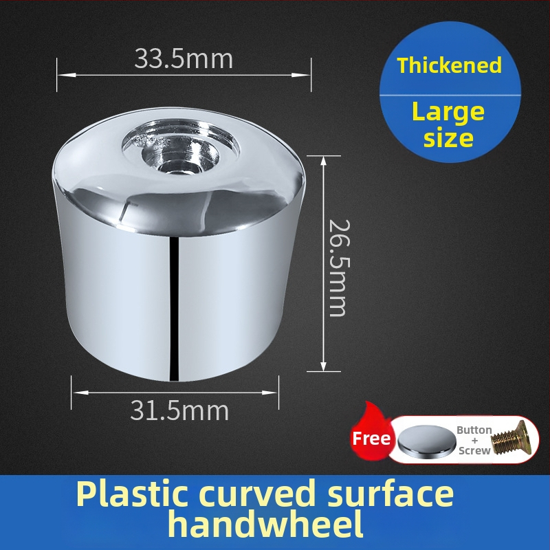 Príslušenstvo k splachovacej ventile toalety s tlačidlom oneskorenia a pružinovým ručným kolom, model H865-PJ, ABS, HUARJO/Walje, tlak vody 0.3, moderný štýl