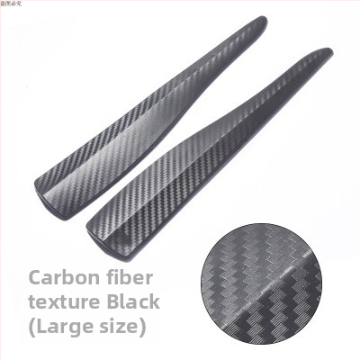 TM PVC ochranná páska na predný nárazník, univerzálne pre automobily, proti kolízii, sada 2 kusy