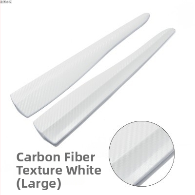 TM PVC ochranná páska na predný nárazník, univerzálne pre automobily, proti kolízii, sada 2 kusy