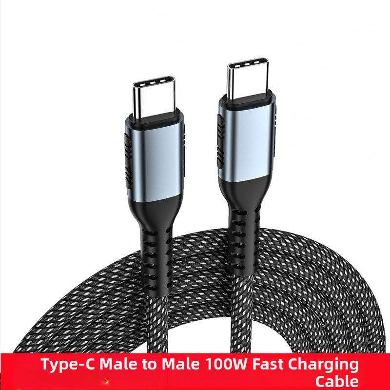 Type-C na Type-C kabel za brzo punjenje s E-marker čipom, PD100W, za mobitele, prijenosna računala i vozila