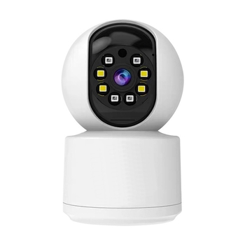 Chenshi Y1C beltéri kamera otthoni használatra, 1080p, 360° látómező, éjszakai látás, kétirányú hang, mobilalkalmazás-vezérlés