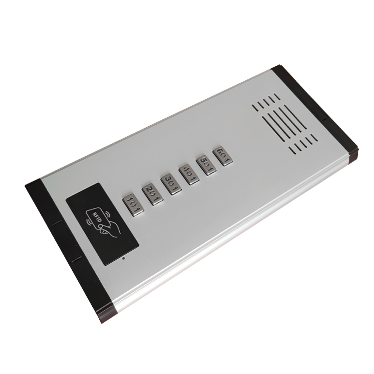 Sistem de interfon pentru clădiri rezidențiale cu control la ușă – card ID/IC, NFC pe telefonul mobil, intercom vocal și sonerie