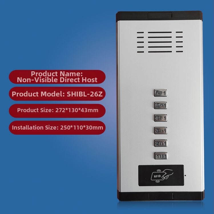 Systém domového interkomu s riadením prístupu – ID/IC karta, NFC na mobile, hlasový interkom a zvonček