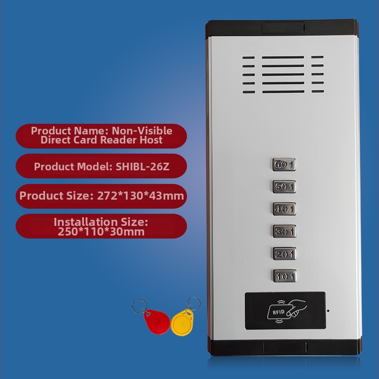 Systém domového interkomu s riadením prístupu – ID/IC karta, NFC na mobile, hlasový interkom a zvonček