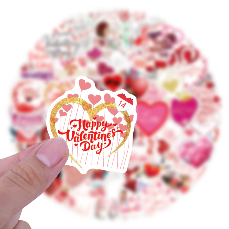 Valentin-nap tematikájú karosszéria matrica autóhoz, személyre szabható, anyag: matrica, felhelyezés ragasztással