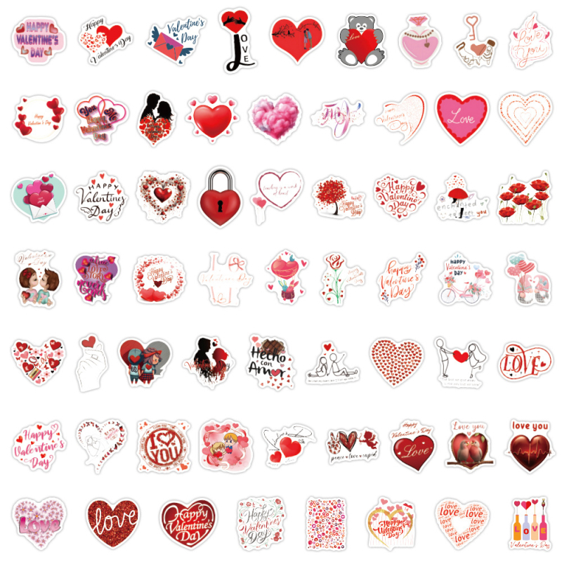 Valentin-nap tematikájú karosszéria matrica autóhoz, személyre szabható, anyag: matrica, felhelyezés ragasztással