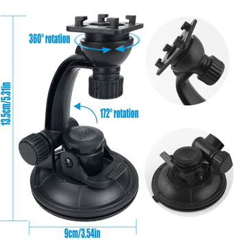 Θήκη για τάμπλετ αυτοκινήτου με βεντούζα για GPS πλοήγηση – εσωτερική βάση, Universal