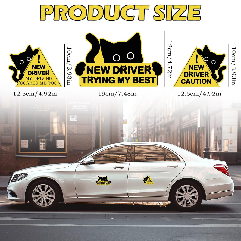 Autó lökhárító mágneses fényvisszaverő matrica, állat mintával, testre szabható