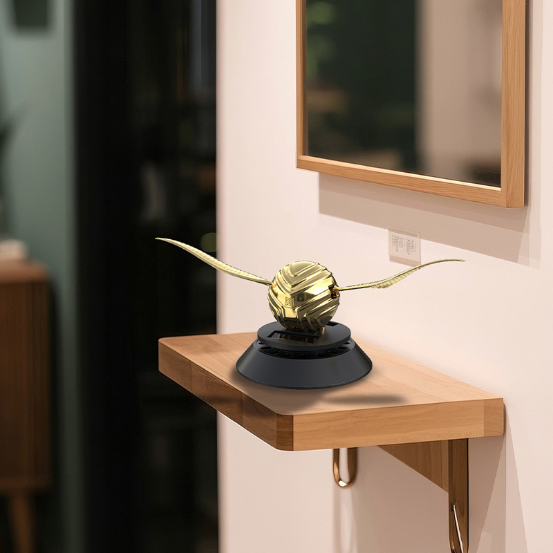 Autóillatosító dísz ülés légáramlóhoz — citrus illat, 10–20 ml tartalom, aviációs alumínium alap, cinkötvözet gömb, testreszabható, illata több mint 90 napig tart