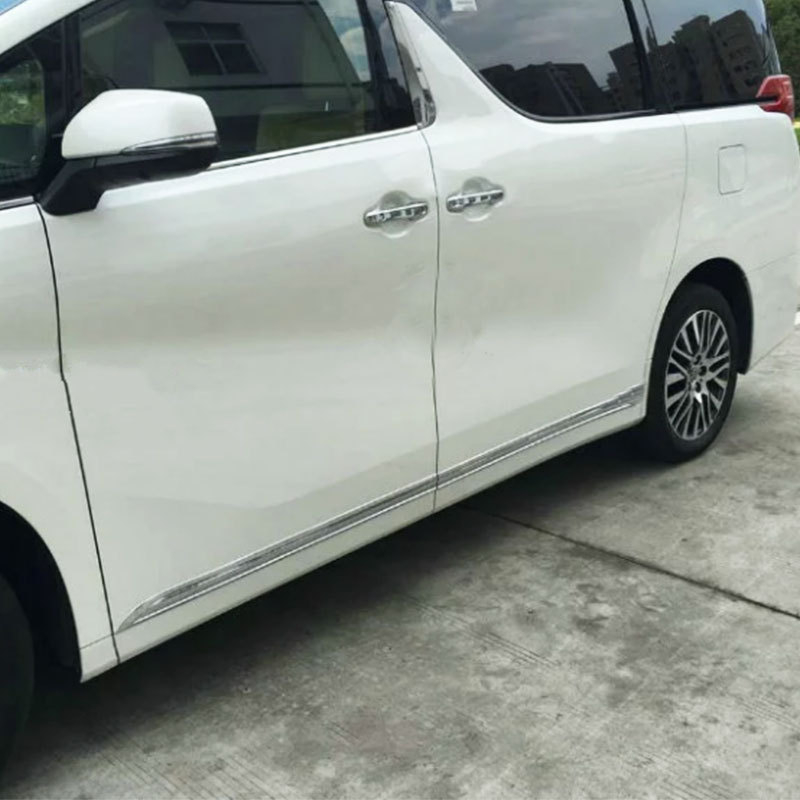 ABS karosszériadekorációs szalag Toyota Alfa/Wilfa (2015-2023) – ajtó és küszöb védelem